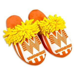 Whataburger Orange and Yellow Women's Slippers